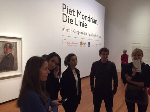 Martin Gropius Bau - Piet Mondrian exhibition
