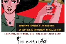 mindful art x Iran poster