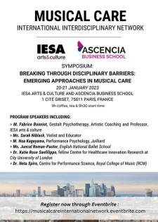musical care, IESA Art&Culture 